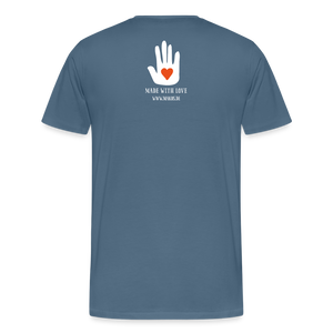 RAMPHOG SHIRT: SIGNET - Blaugrau