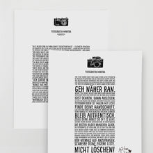 Laden Sie das Bild in den Galerie-Viewer, FOTOGRAFEN MANTRA - BUNDLE