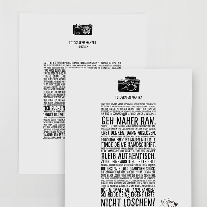 FOTOGRAFEN MANTRA - BUNDLE