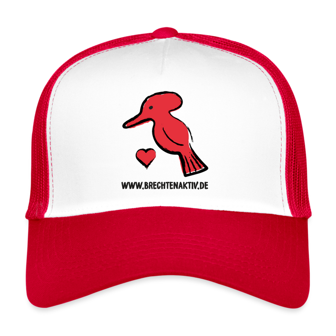 BRECHTEN CAP - Weiß/Rot
