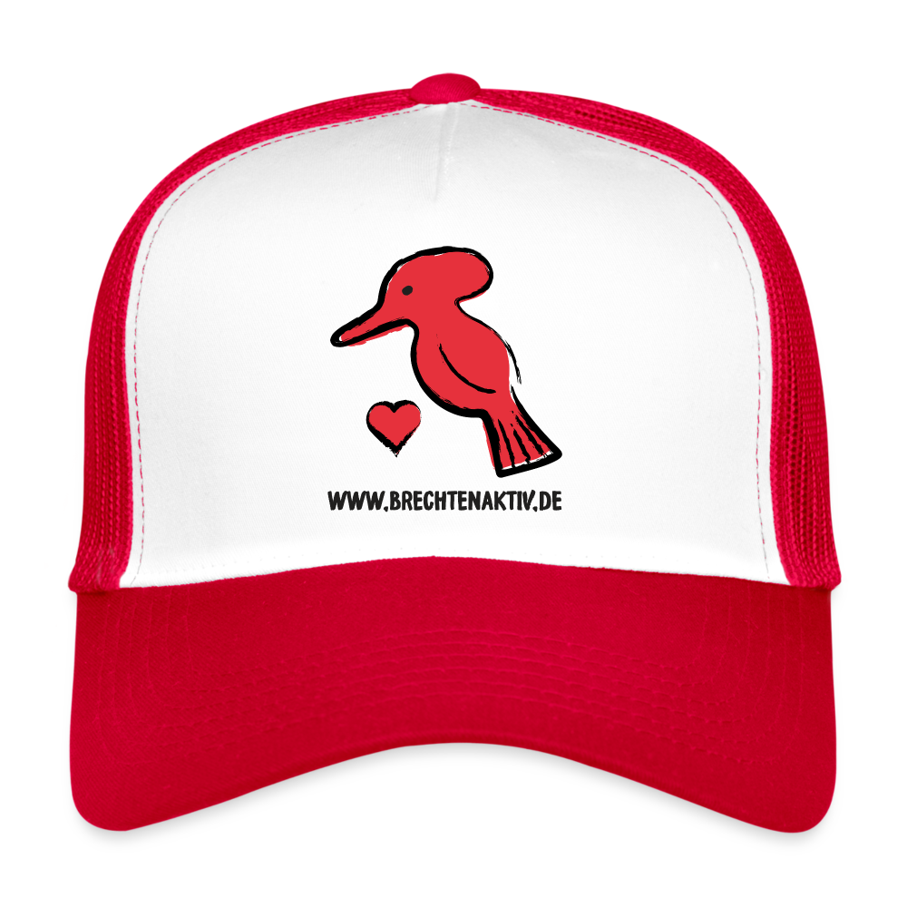 BRECHTEN CAP - Weiß/Rot