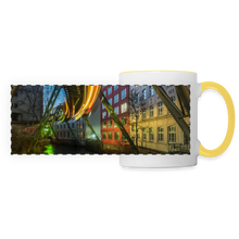 Laden Sie das Bild in den Galerie-Viewer, HBW Tasse &quot;Tuffi&quot; - Weiß/Gelb