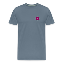 Laden Sie das Bild in den Galerie-Viewer, HBW Premium T-Shirt men - Blaugrau