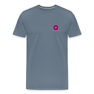 HBW Premium T-Shirt men - Blaugrau