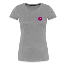Laden Sie das Bild in den Galerie-Viewer, HBW Premium T-Shirt woman - Grau meliert