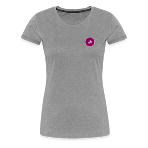 HBW Premium T-Shirt woman - Grau meliert