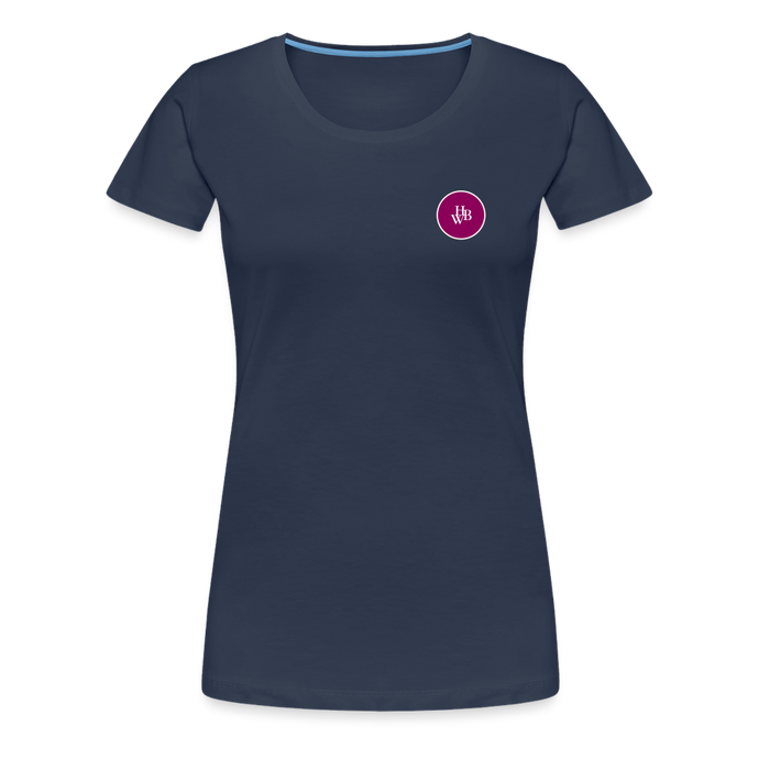 HBW Premium T-Shirt woman - Navy