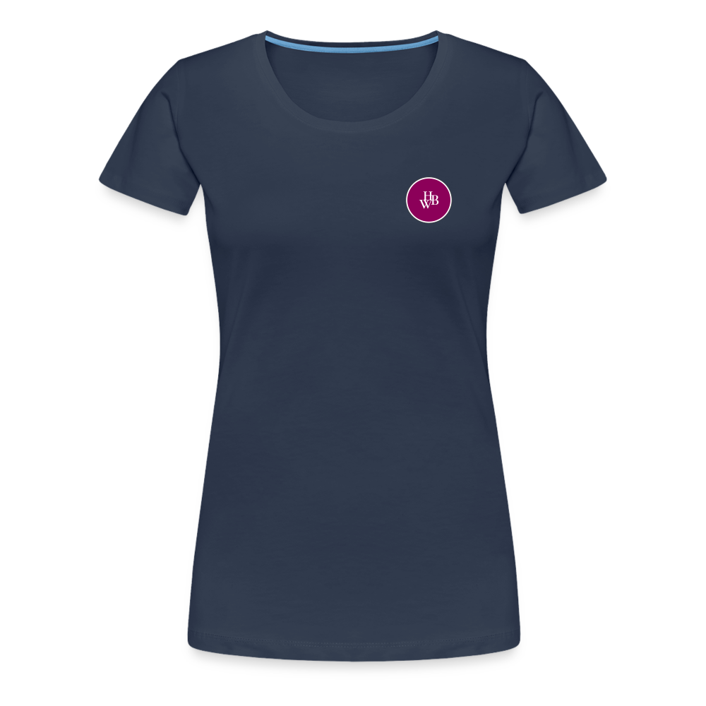 HBW Premium T-Shirt woman - Navy