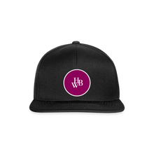 Laden Sie das Bild in den Galerie-Viewer, HBW Snapback Cap - Schwarz/Schwarz