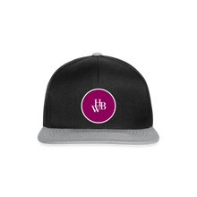 Laden Sie das Bild in den Galerie-Viewer, HBW Snapback Cap - Schwarz/Grau