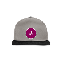 Laden Sie das Bild in den Galerie-Viewer, HBW Snapback Cap - Graphit/Schwarz