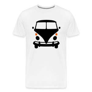 CLASSIC CAR SHIRT: BIG (black) - weiß