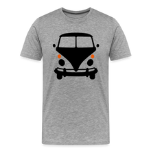 Laden Sie das Bild in den Galerie-Viewer, CLASSIC CAR SHIRT: BIG (black) - Grau meliert