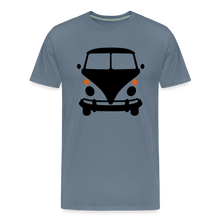 Laden Sie das Bild in den Galerie-Viewer, CLASSIC CAR SHIRT: BIG (black) - Blaugrau