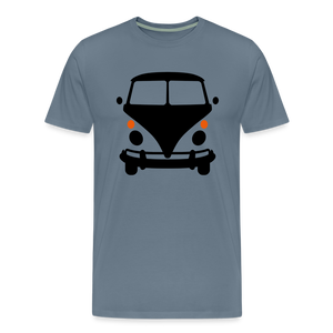 CLASSIC CAR SHIRT: BIG (black) - Blaugrau
