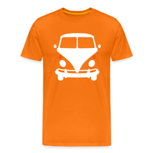 Laden Sie das Bild in den Galerie-Viewer, CLASSIC CAR SHIRT: BIG (white) - Orange