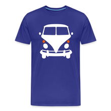 Laden Sie das Bild in den Galerie-Viewer, CLASSIC CAR SHIRT: BIG (white) - Königsblau