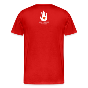 CLASSIC CAR SHIRT: BIG (white) - Rot