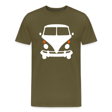 Laden Sie das Bild in den Galerie-Viewer, CLASSIC CAR SHIRT: BIG (white) - Khaki
