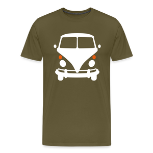 CLASSIC CAR SHIRT: BIG (white) - Khaki
