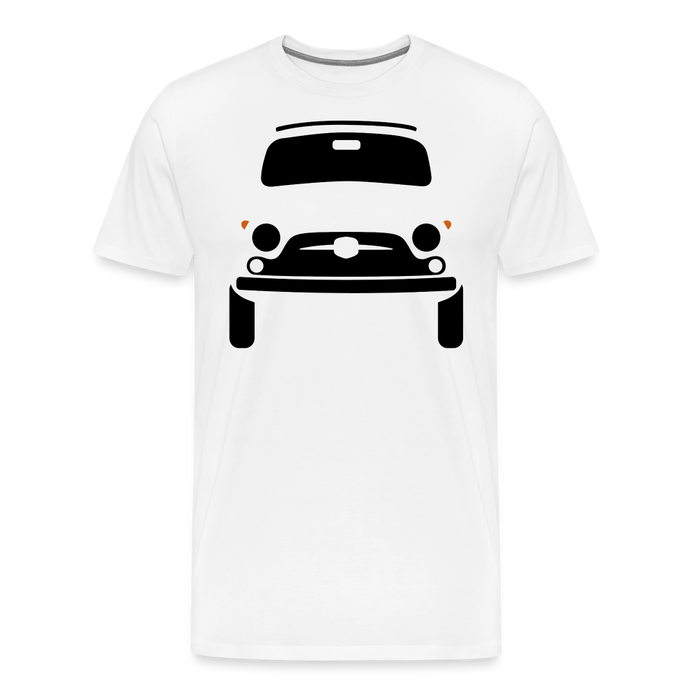 CLASSIC CAR SHIRT: KNUTSCHKUGEL (black) - weiß