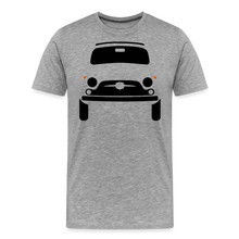 Laden Sie das Bild in den Galerie-Viewer, CLASSIC CAR SHIRT: KNUTSCHKUGEL (black) - Grau meliert