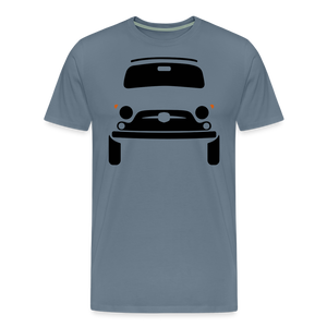 CLASSIC CAR SHIRT: KNUTSCHKUGEL (black) - Blaugrau