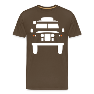CLASSIC CAR SHIRT: BRITISH OFFROAD (white) - Edelbraun
