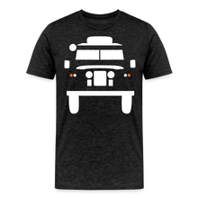 Laden Sie das Bild in den Galerie-Viewer, CLASSIC CAR SHIRT: BRITISH OFFROAD (white) - Anthrazit