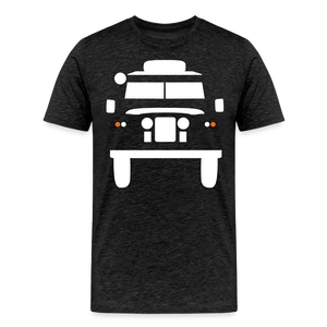 CLASSIC CAR SHIRT: BRITISH OFFROAD (white) - Anthrazit