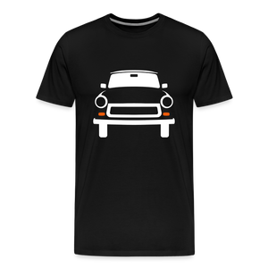 CLASSIC CAR SHIRT: TRABBI (white) - Schwarz