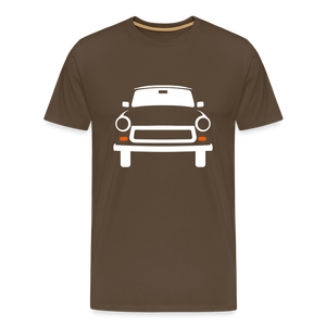 CLASSIC CAR SHIRT: TRABBI (white) - Edelbraun