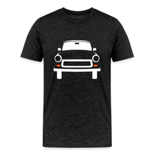 Laden Sie das Bild in den Galerie-Viewer, CLASSIC CAR SHIRT: TRABBI (white) - Anthrazit