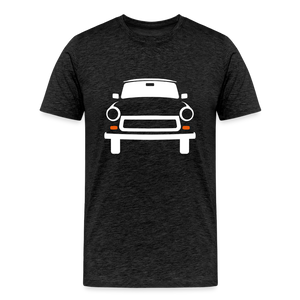 CLASSIC CAR SHIRT: TRABBI (white) - Anthrazit