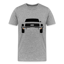 Laden Sie das Bild in den Galerie-Viewer, CLASSIC CAR SHIRT: MUSTANG (black) - Grau meliert