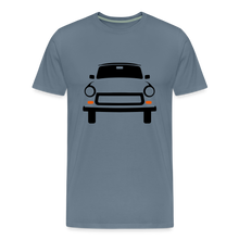 Laden Sie das Bild in den Galerie-Viewer, CLASSIC CAR SHIRT: TRABBI (black) - Blaugrau