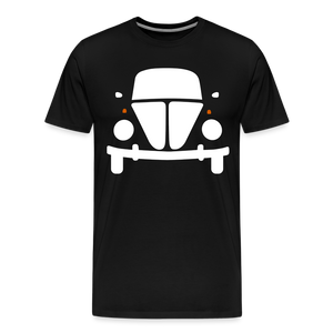 CLASSIC CAR SHIRT: KUGEL (white) - Schwarz
