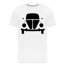 Laden Sie das Bild in den Galerie-Viewer, CLASSIC CAR SHIRT: KUGEL (black) - weiß
