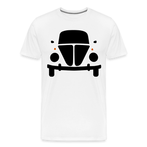 CLASSIC CAR SHIRT: KUGEL (black) - weiß