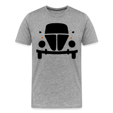Laden Sie das Bild in den Galerie-Viewer, CLASSIC CAR SHIRT: KUGEL (black) - Grau meliert