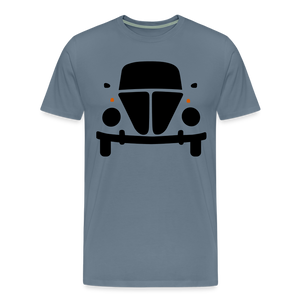 CLASSIC CAR SHIRT: KUGEL (black) - Blaugrau