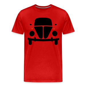 CLASSIC CAR SHIRT: KUGEL (black) - Rot