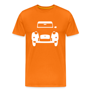 CLASSIC CAR SHIRT: ENTE (white) - Orange