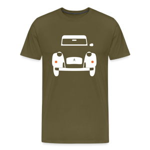 CLASSIC CAR SHIRT: ENTE (white) - Khaki