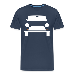 CLASSIC CAR SHIRT: MINI (white) - Navy