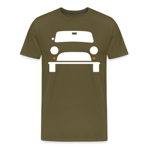 CLASSIC CAR SHIRT: MINI (white) - Khaki