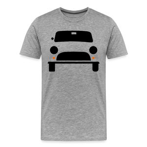 CLASSIC CAR SHIRT: MINI (black) - Grau meliert