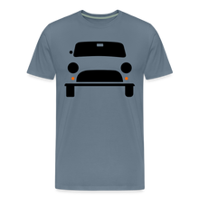 Laden Sie das Bild in den Galerie-Viewer, CLASSIC CAR SHIRT: MINI (black) - Blaugrau