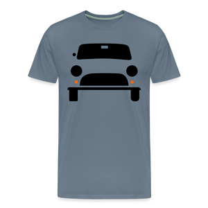 CLASSIC CAR SHIRT: MINI (black) - Blaugrau