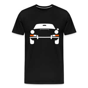 CLASSIC CAR SHIRT: PRSCH (white) - Schwarz